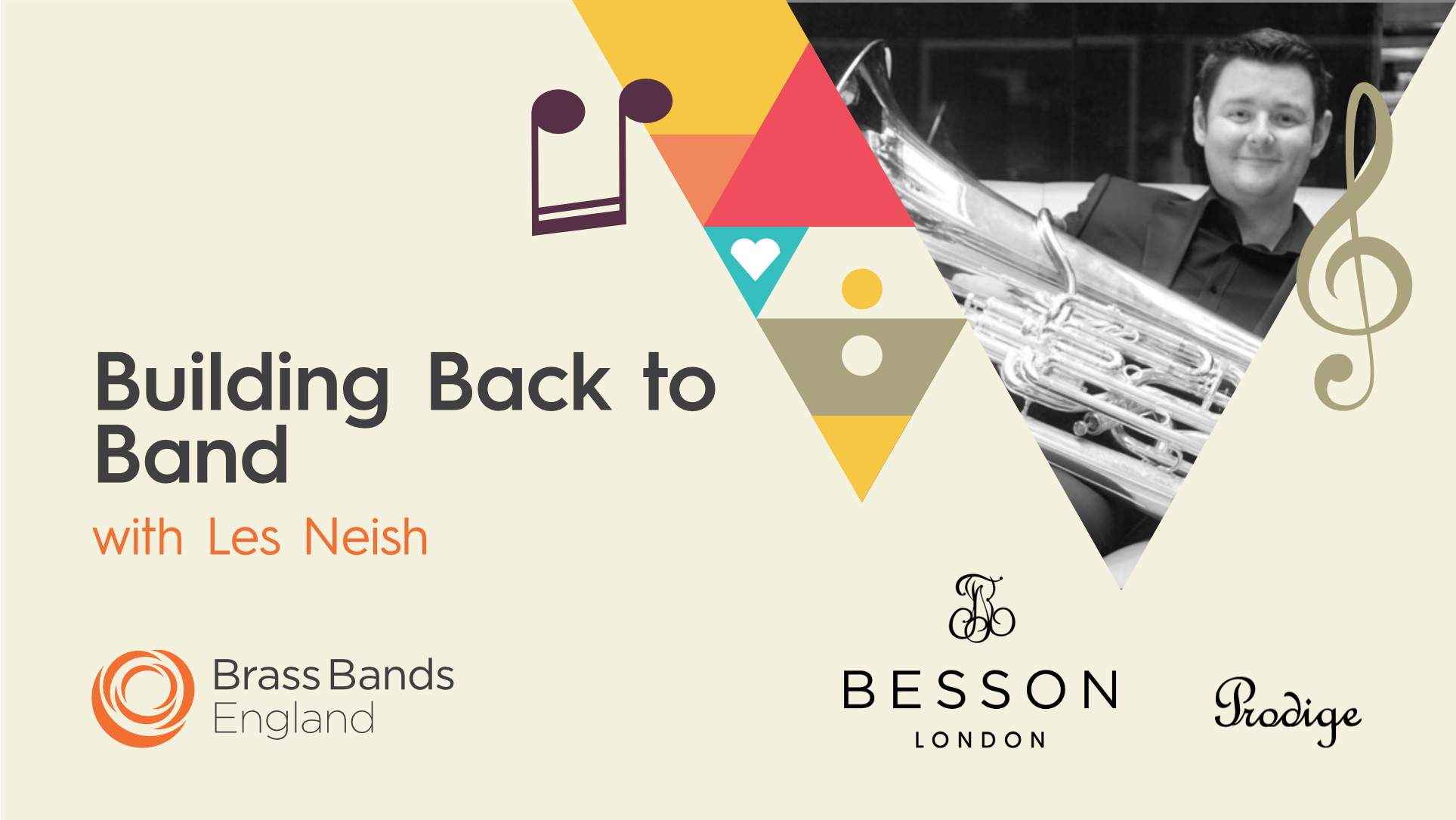 Building Back to Band with Les Neish supported by Besson