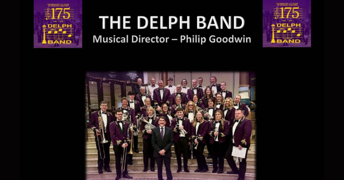 Delph band photo 175 years