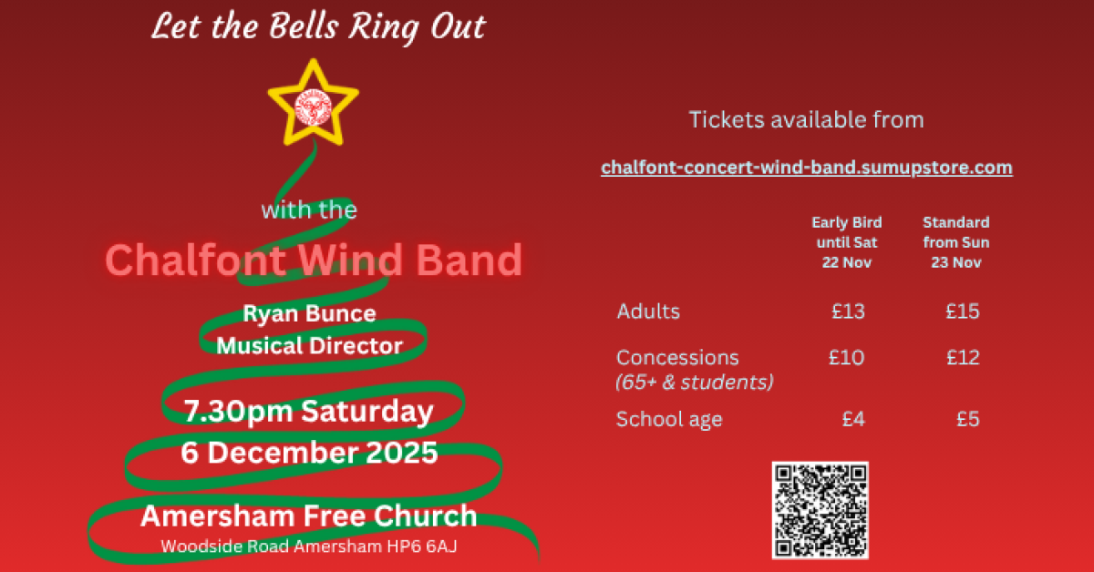 Let the Bells Ring Out! Chalfont Wind Band's Christmas concert