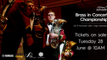 Brass in Concert - tickets go on sale June 28th