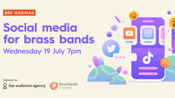 Social media for brass bands, Wednesday 19 July, 7pm
