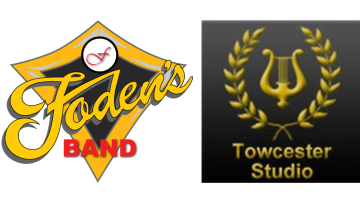 Fodens Brass Band and Towcester Studio Band Logo 
